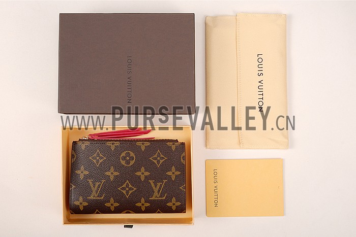 Louis Vuitton Adele Compact Wallet Fuchsia