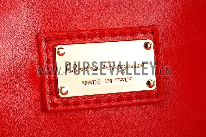 Salvatore Ferragamo Sofia Red Bag