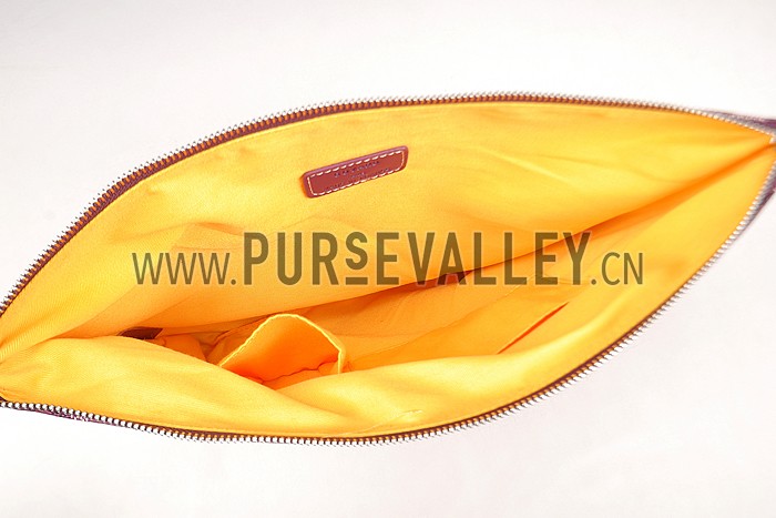 Goyard Zipped Pouch Plum