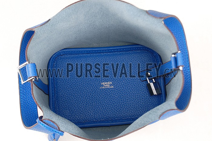 Hermes Picotin PM Dark Blue