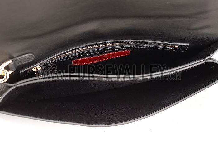 Valentino Viva Valentino Fabric Clutch Ivory