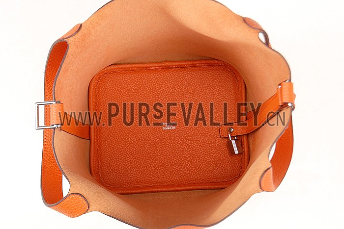 Hermes Picotin MM Orange