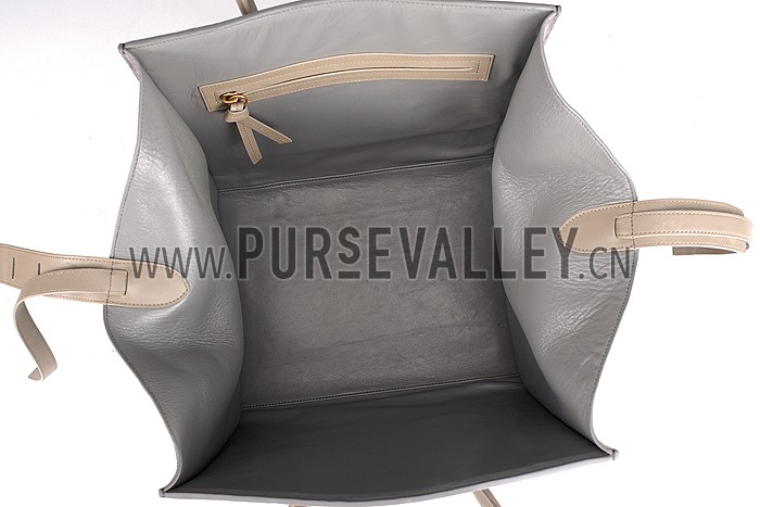 Celine Phantom Luggage Suede Leather Grey