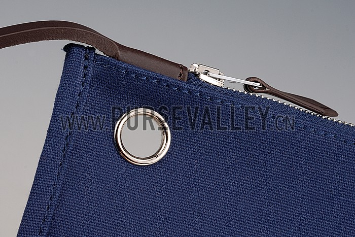 Hermes Herbag Blue