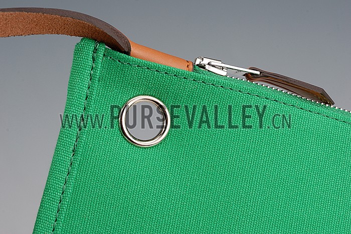 Hermes Herbag Green
