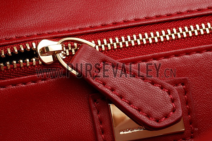 Fendi Peekaboo Karlito Capsule Detail Red Bag