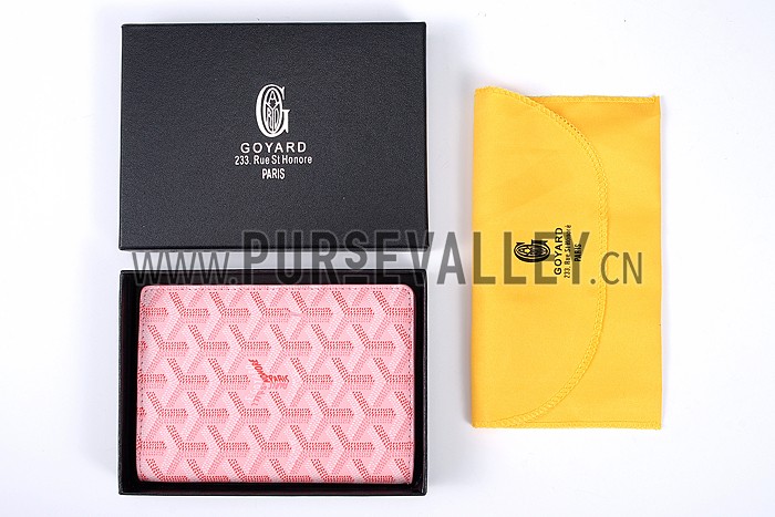 Goyard Pink Passport Cover 18926619