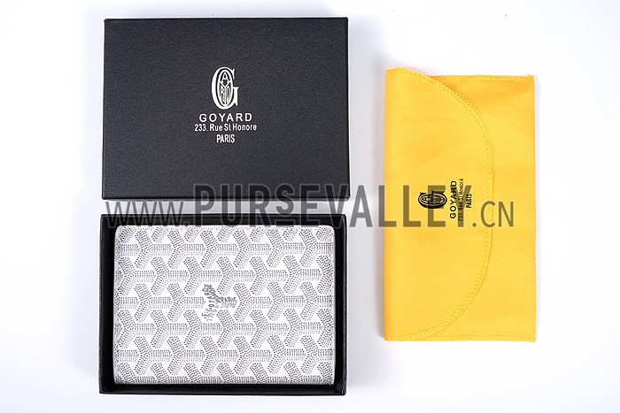 Goyard White Passport Cover 18926624
