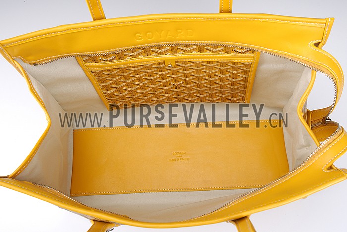 Goyard Marquises Yellow Tote 18926629
