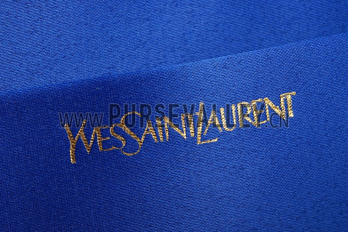 Saint Laurent Belle De Jour Clutch Blue 608311