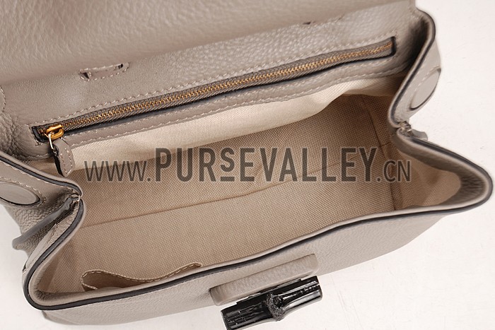 Gucci Bamboo Daily Small Bag Grey