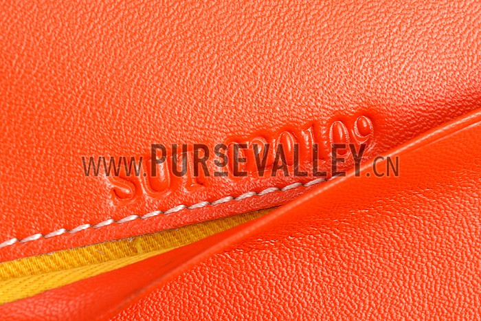 Goyard Passport Cover Orange