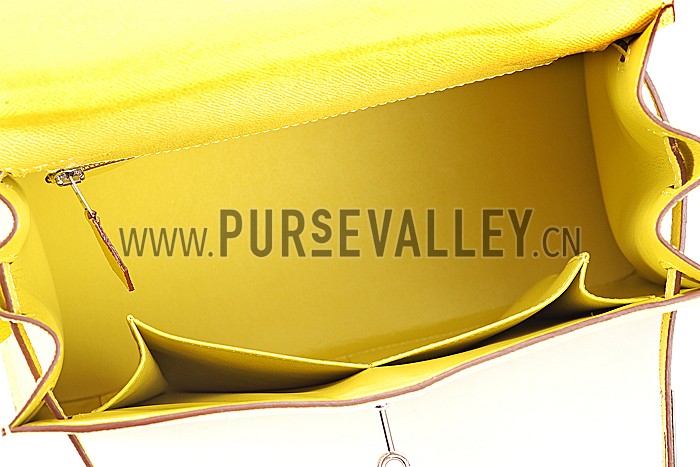 Hermes Kelly 28 Yellow 608154
