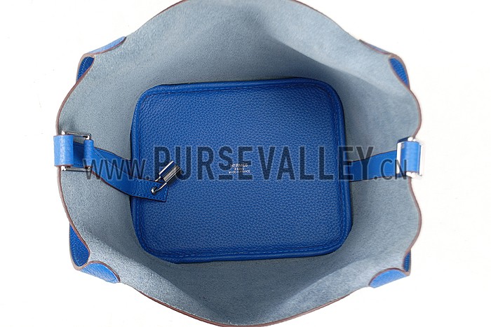 Hermes Picotin MM Dark Blue