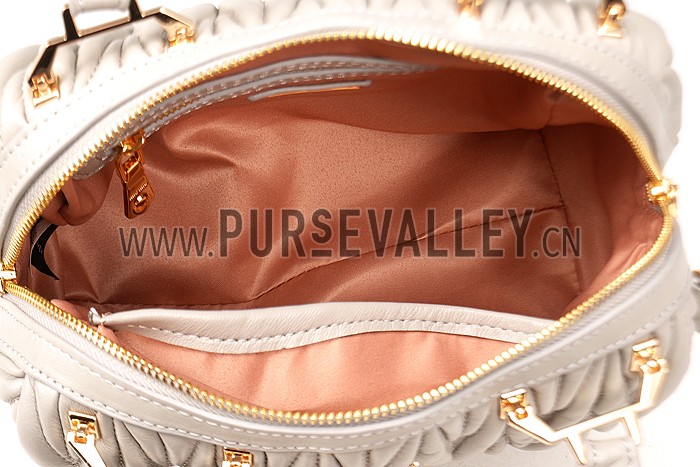 Miu Miu Top Handle Grey