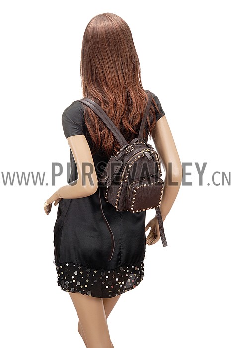 Valentino Viva Valentino Fabric Min Backpack Military Green