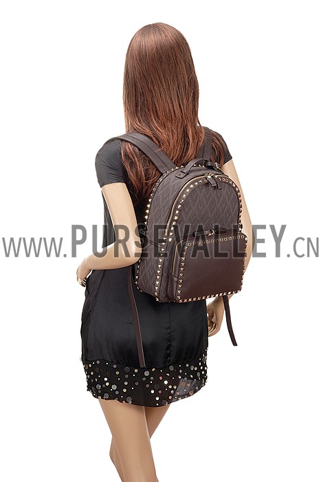 Valentino Viva Valentino Fabric Backpack Military Green