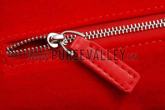 Saint Laurent Rive Gauche Medium Bag Red
