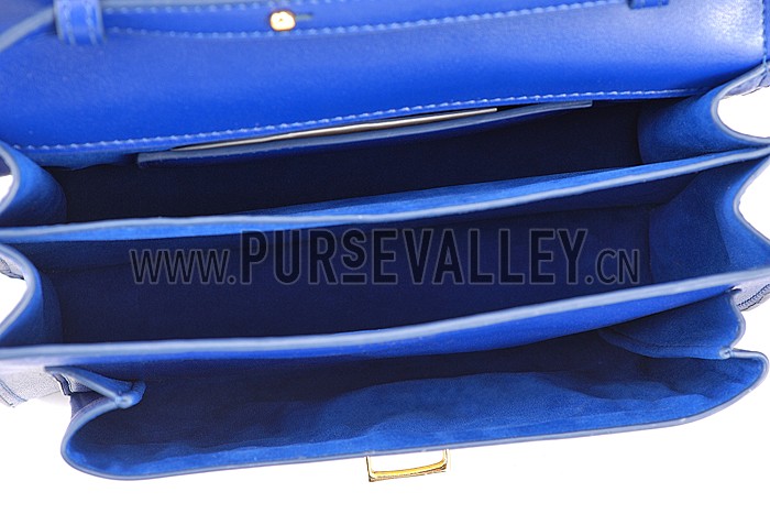 Saint Laurent High School Medium Bag Blue