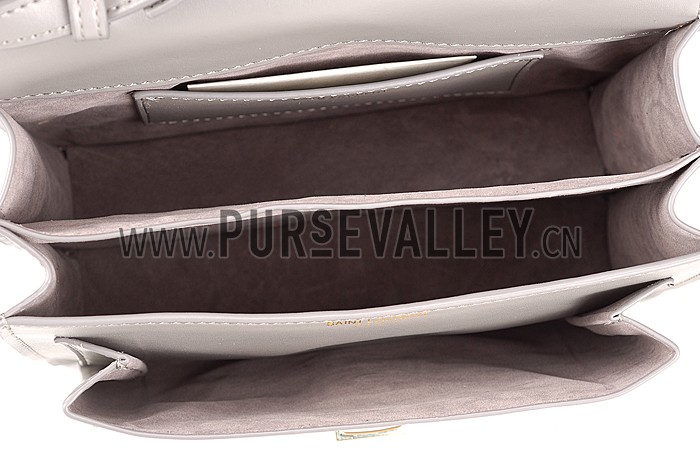 Saint Laurent High School Medium Bag Grey