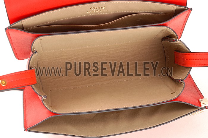 Chloe Faye Small Bag Red