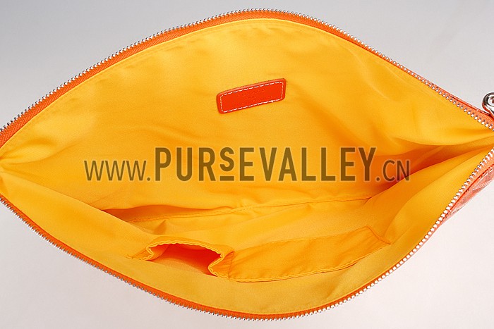 Goyard Large Pouch Orange