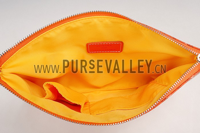 Goyard Medium Pouch Orange