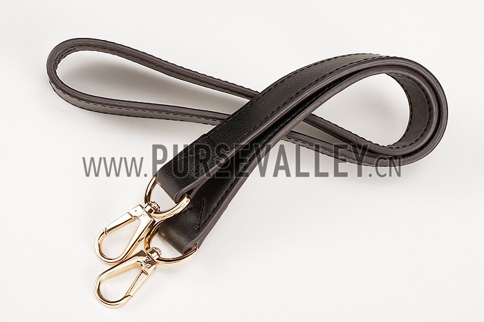 Louis Vuitton Flore Black With Tan Handles