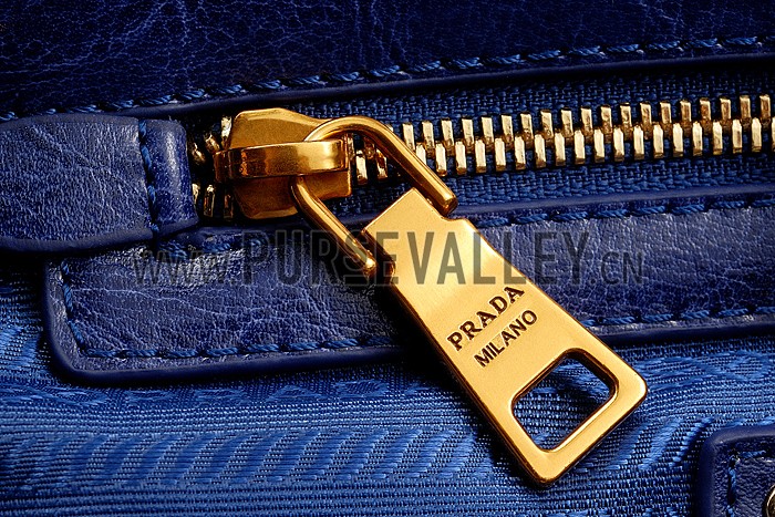 Prada Classic Satchel Blue