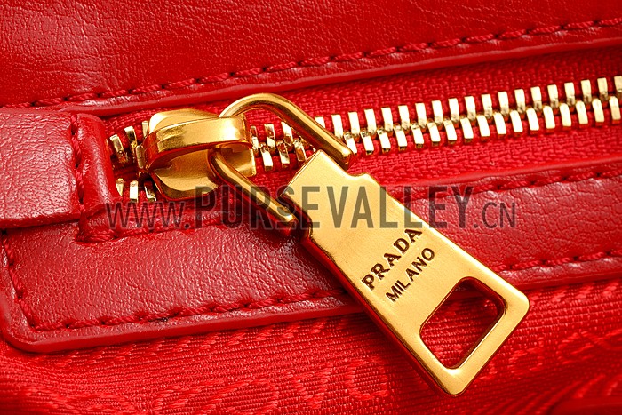 Prada Classic Satchel Red