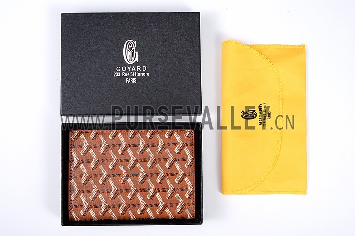Goyard Tan Passport Cover 18926623