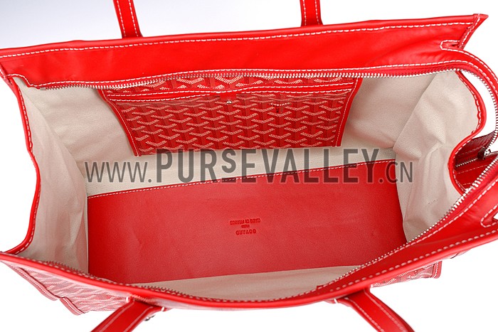 Goyard Marquises Red Tote 18926628