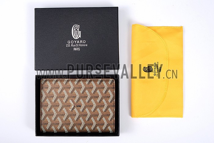 Goyard Gold Passport Cover 18926615