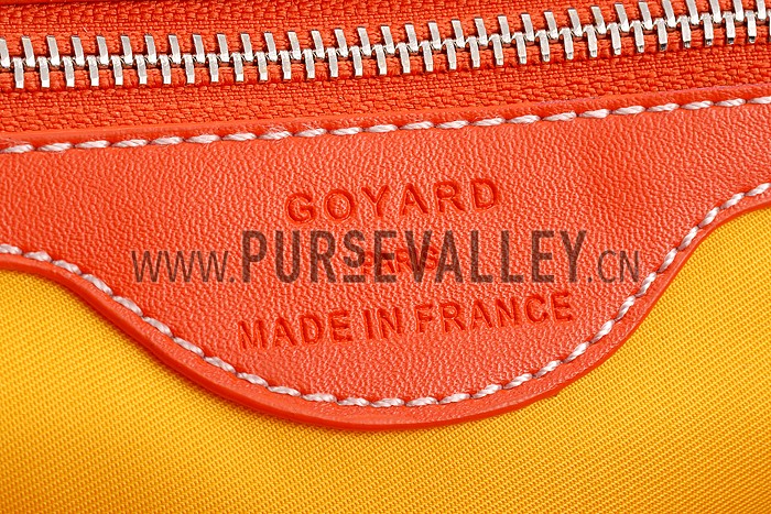 Goyard Boeing Orange Travel Bag 18926672