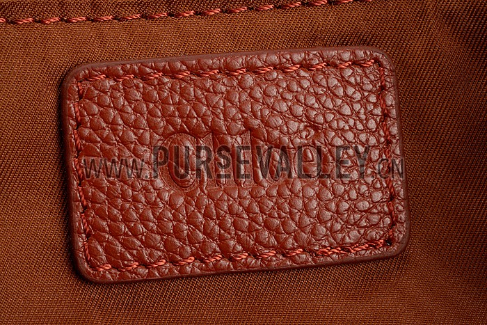 Chloe Marcie Satchel Crossbody Bag Dark Brow