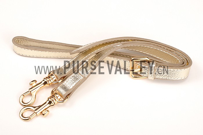 Miu Miu Satchel White and Gold