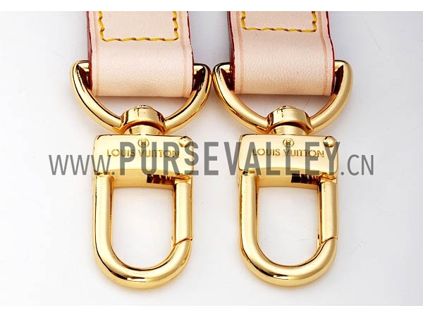 Louis Vuitton Damier Azur Keepall 55 With Shoulder Strap