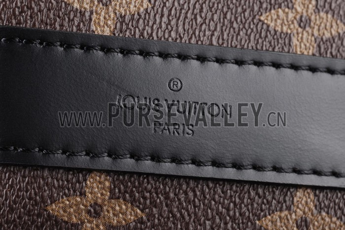 Louis Vuitton Keepall 55 Monogram Macassar Canvas