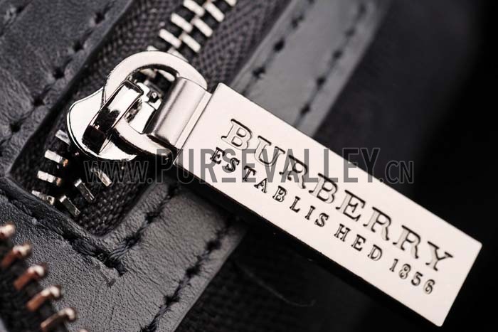 Burberry Small Check Crossbody Zipped Top Bag