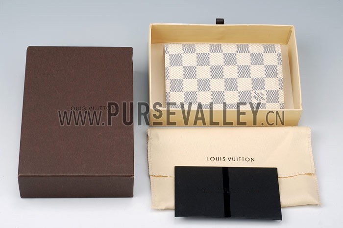 Louis Vuitton Damier Azur Passport Cover