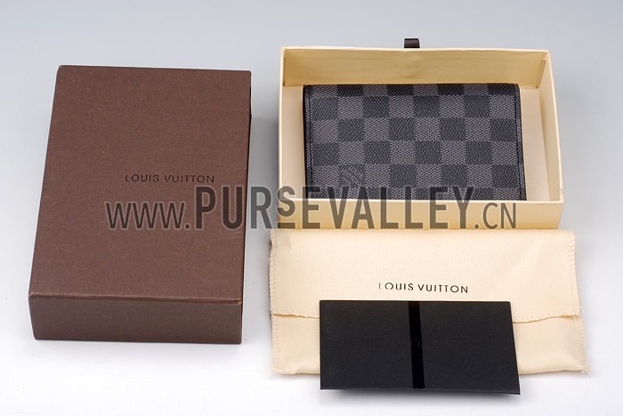 Louis Vuitton Damier Graphite Passport Cover