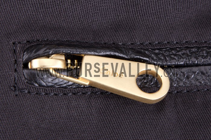 Chloe Marcie Large Leather Tote Black