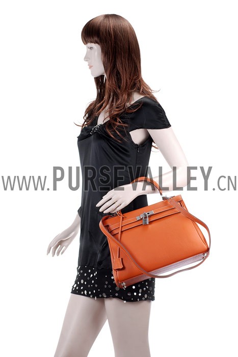 Hermes Kelly Small Orange-Brown Tan