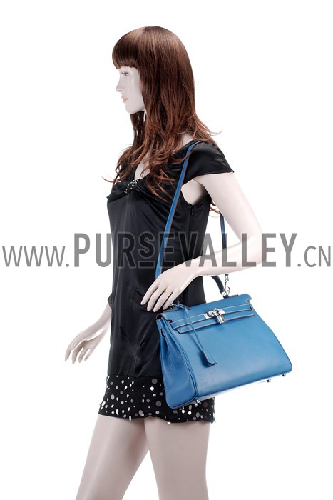 Hermes Kelly Small Blue