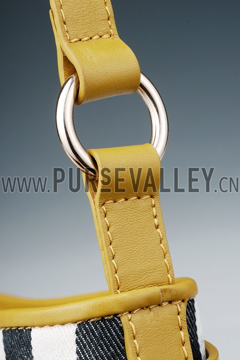 Burberry Bridle House Check Sling Bag Yellow