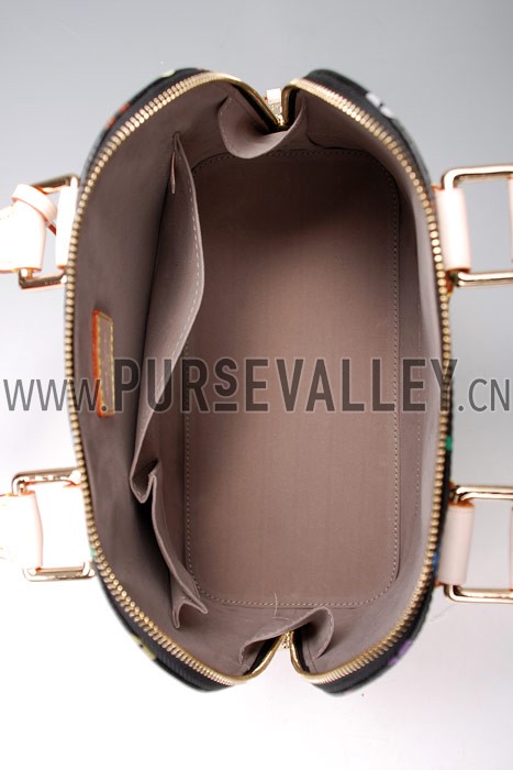 Louis Vuitton Black Murakami Alma PM