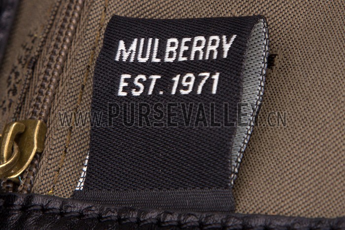 Mulberry Lily Black Leather Shoulder Bag