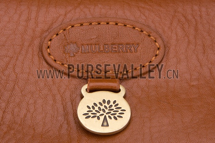 Mulberry Bayswater Cognac Leather Tote