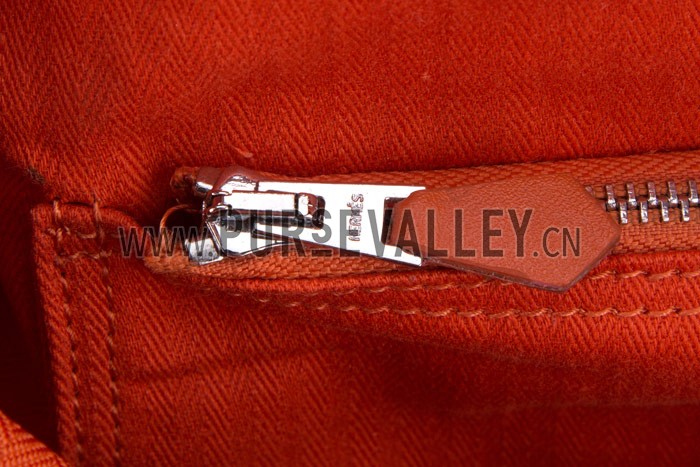 Hermes Deauville Tote Bag Orange