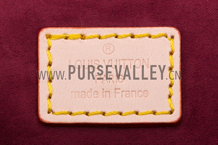 Louis Vuitton Monogram Pallas Dark Red GM